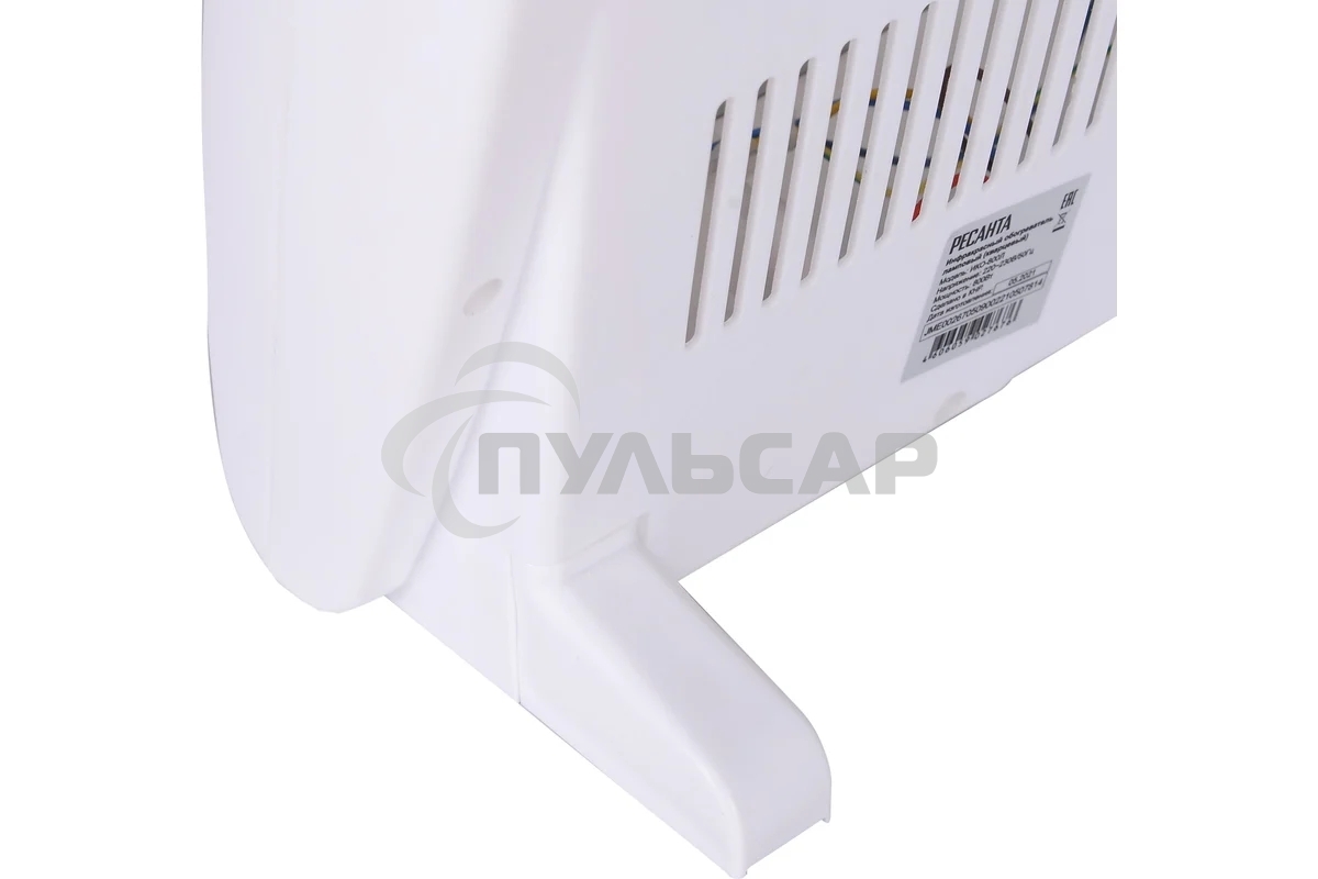 Обогреватель инфракрасный Ресанта ИКО-800Л, белый, кварцевый, 800 Вт, 8 м2 (67/5/9)