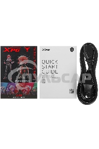 Блок питания ADATA COREREACTORIIVE750G-BKCEU, 750Вт, 80 PLUS Gold, 120мм, модульный, черный