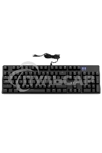 Клавиатура проводная Oklick 990 G2 (1875240), USB, черный