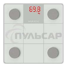 Весы напольные Maxvi BS101 белый