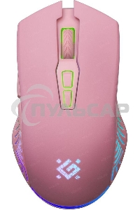 Мышь беспроводная Defender Pandora GM-502 розовый, 3200 dpi, радиоканал, USB, кнопки - 7