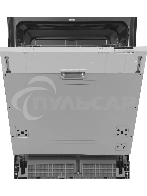 Встраиваемая посудомоечная машина Hyundai HBD 640P, нержавеющая сталь, 59.8 см, 12 компл., 55 дБ, класс A++