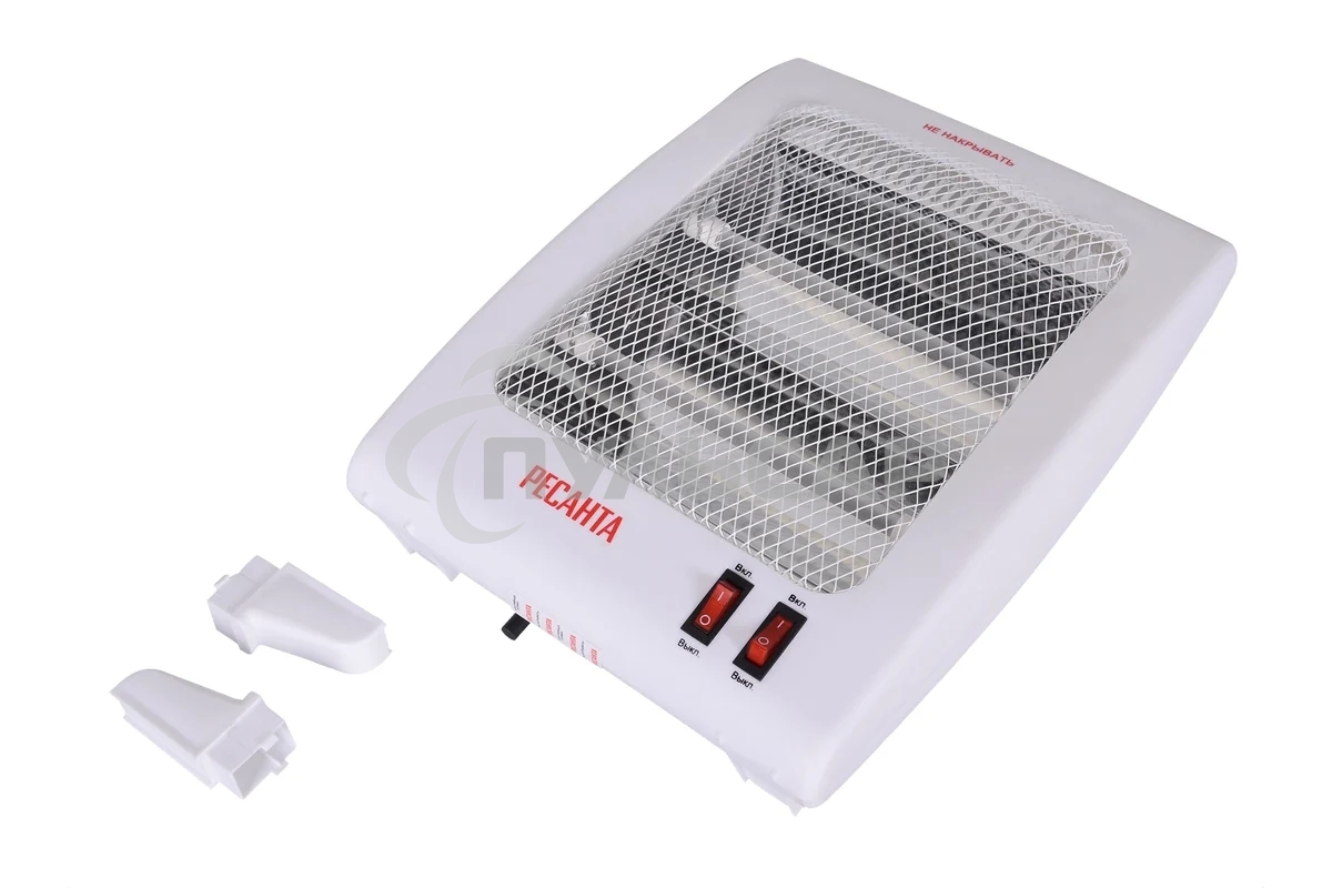 Обогреватель инфракрасный Ресанта ИКО-800Л, белый, кварцевый, 800 Вт, 8 м2 (67/5/9)