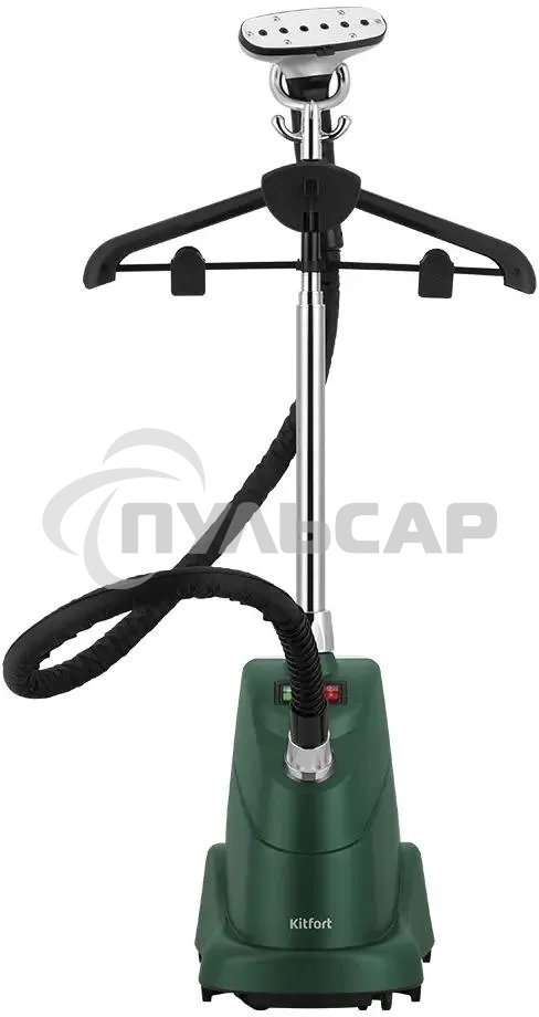 Отпариватель напольный Kitfort КТ-9360 2200Вт зеленый/черный