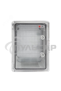 Бокс пластиковый с монтажной платой прозр. дверь EKF PROxima PBT65MP005 500х350х190 мм IP65
