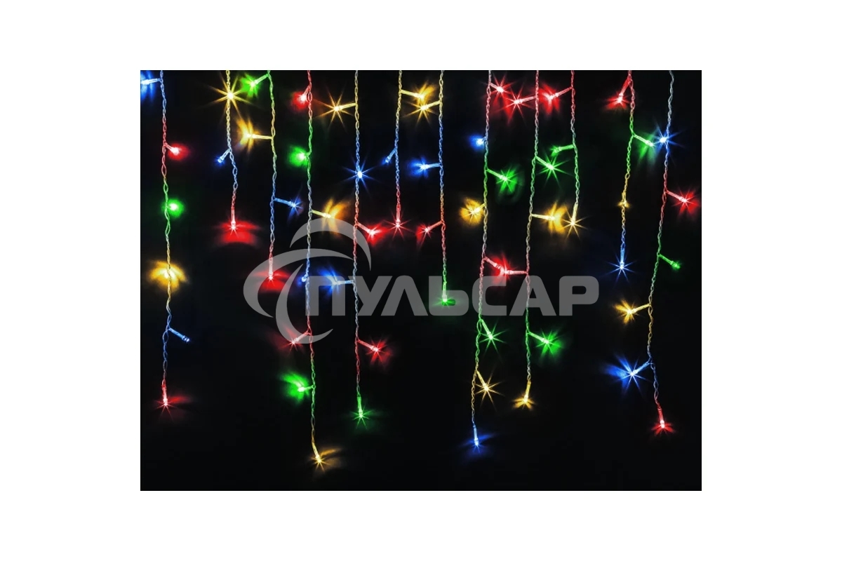 Гирлянда Navigator NGF-D021-01 (бахрома RGBY 100 3.5м IP44 TR)