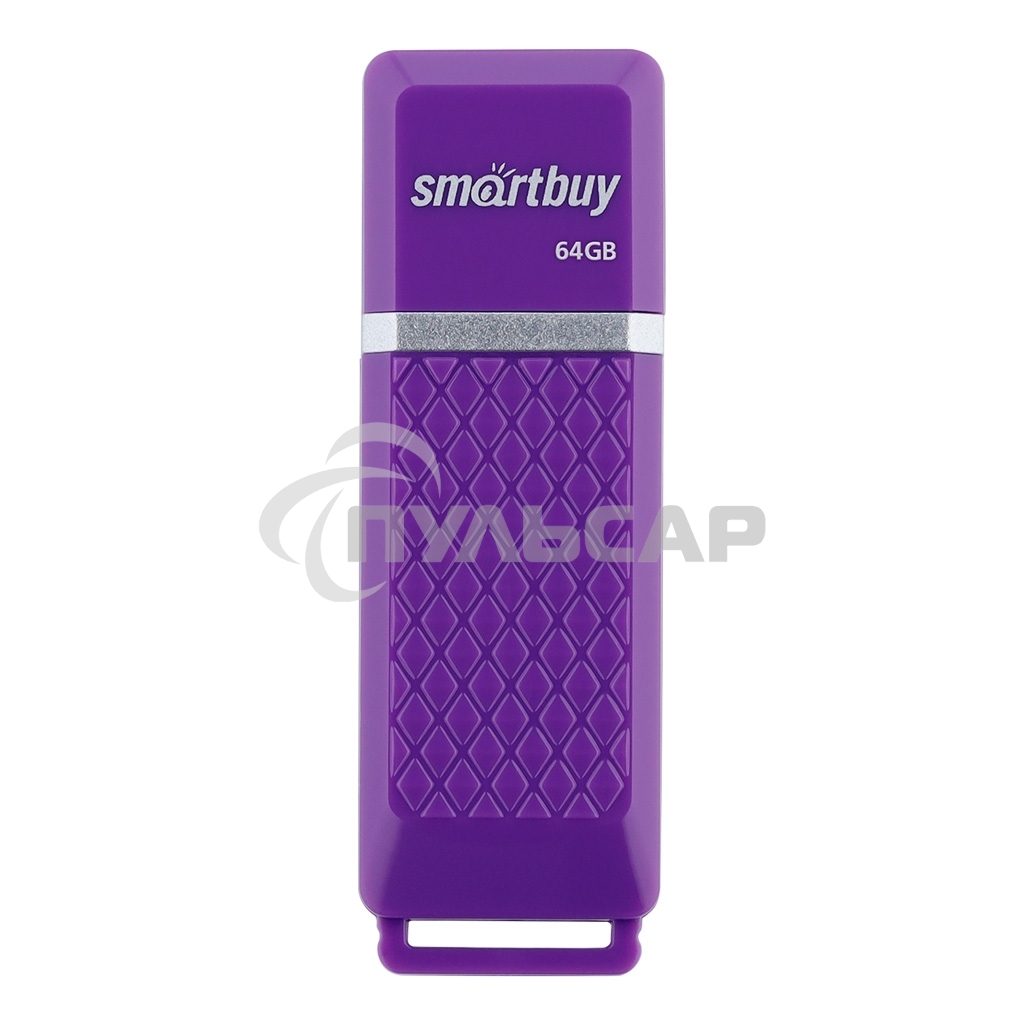 Флешка USB 2.0 64 Gb Smartbuy Quartz series Violet