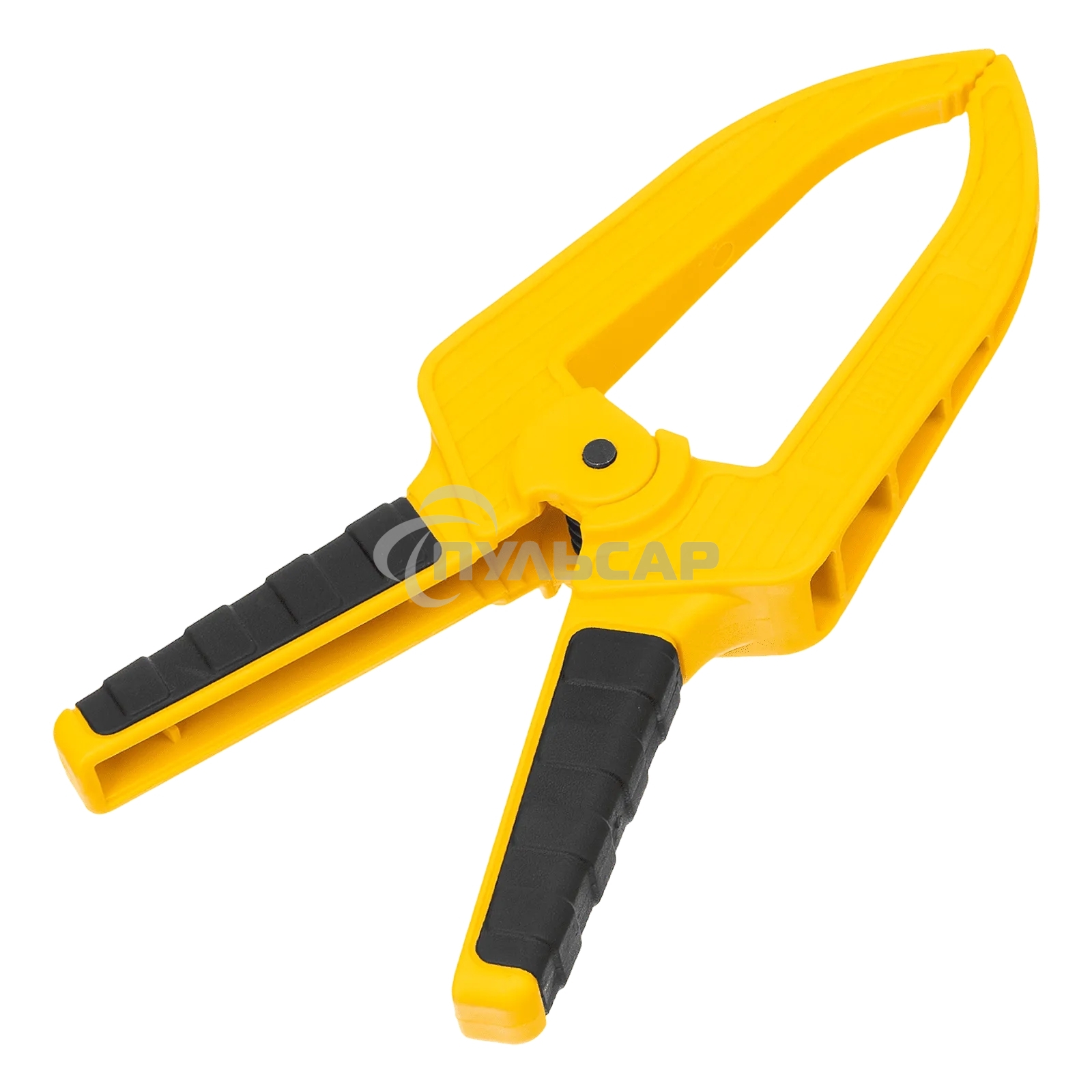 Струбцина Denzel клещеобразная, удлиненная 75 х 110 мм двухкомпонентные рукоятки