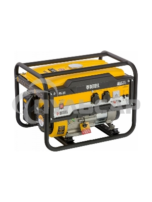 Электрогенератор бензиновый Denzel PS 25, 2.5 кВт, 85 дБ, 37 кг