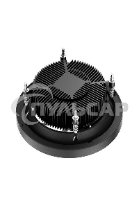 Кулер для процессора DEEPCOOL UL551 черный, 136 мм, алюминий, 1800 об/мин, 26.8 дБ, 4 pin, 95 Вт, 71 мм