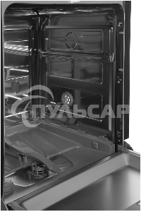 Встраиваемая посудомоечная машина Hyundai HBD 640P, нержавеющая сталь, 59.8 см, 12 компл., 55 дБ, класс A++