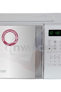 Микроволновая печь Pioneer MW255S серебристый, 20 л, 700 Вт, переключатели - сенсор