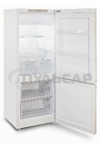 Холодильник Бирюса 6134 белый двухкамерный 210/85 л морозилка снизу, автоматическое оттаивание