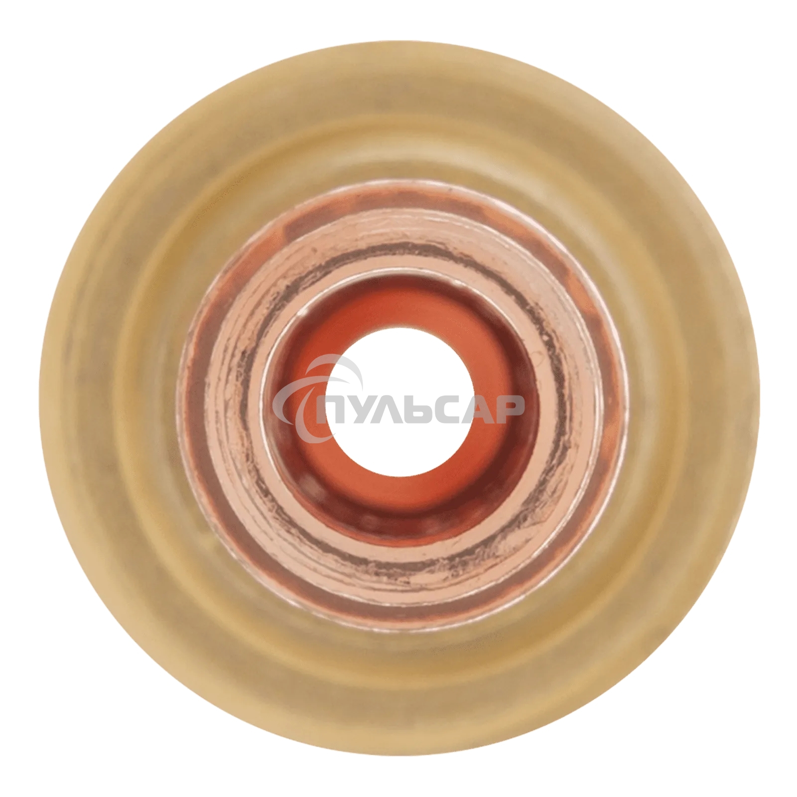 Держатель цанги Denzel с газовой линзой для электрода 2,4 мм, 2 шт