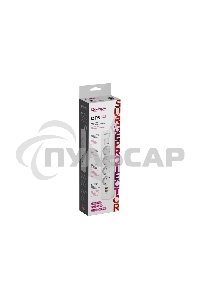 Удлинитель с сетевым фильтром Defender DFS 141, белый, 4розетки, USB+TypeC, 1.5 м.