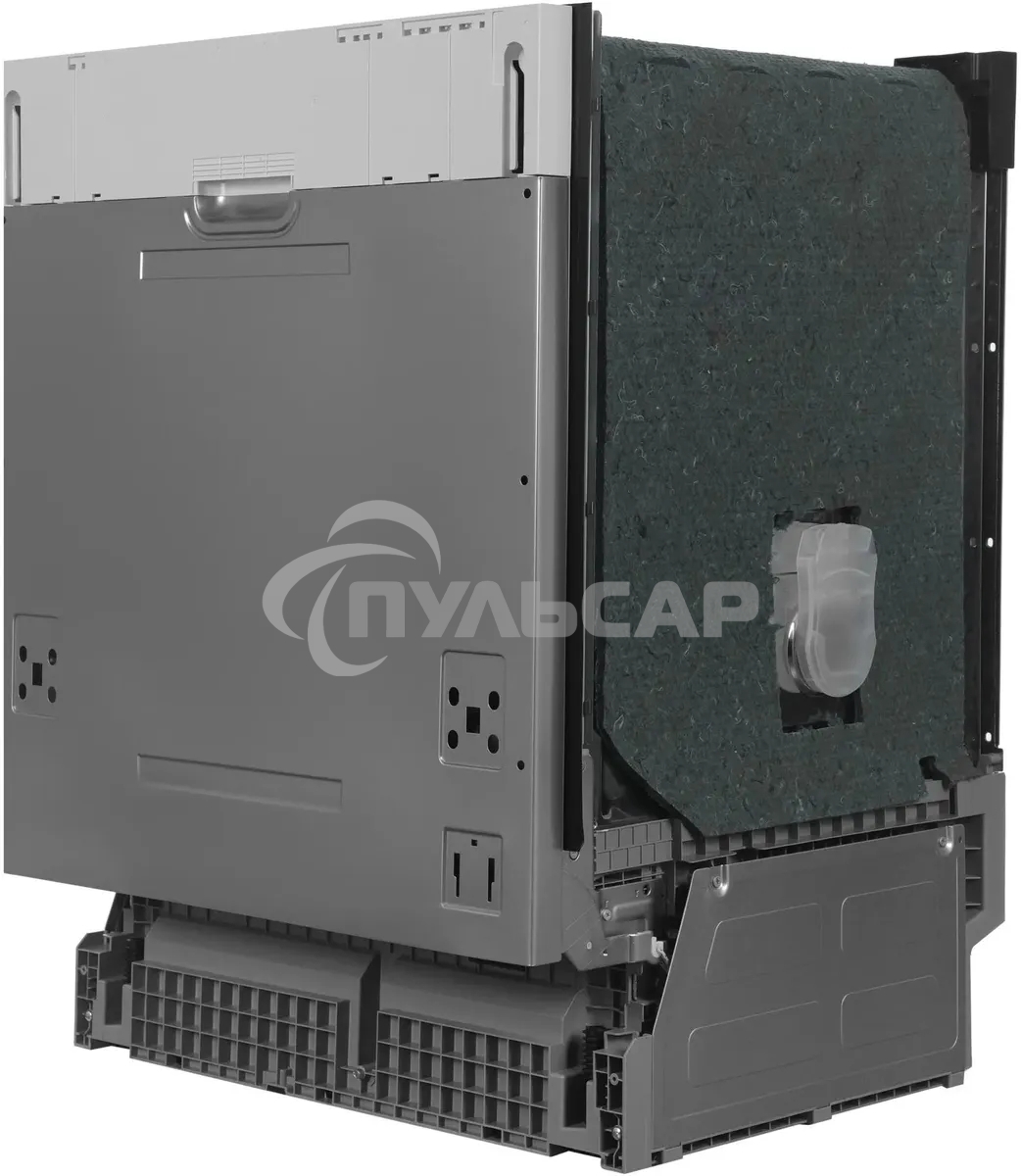 Встраиваемая посудомоечная машина Hyundai HBD 640P, нержавеющая сталь, 59.8 см, 12 компл., 55 дБ, класс A++