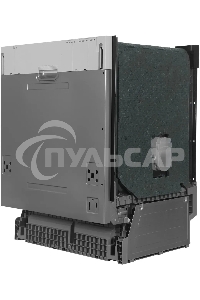 Встраиваемая посудомоечная машина Hyundai HBD 640P, нержавеющая сталь, 59.8 см, 12 компл., 55 дБ, класс A++