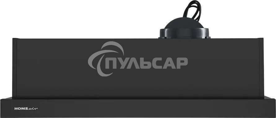 Вытяжка телескопическая HOMSair Flat 60 черный, 60 см, 520 куб. м/ч, 47 дБ