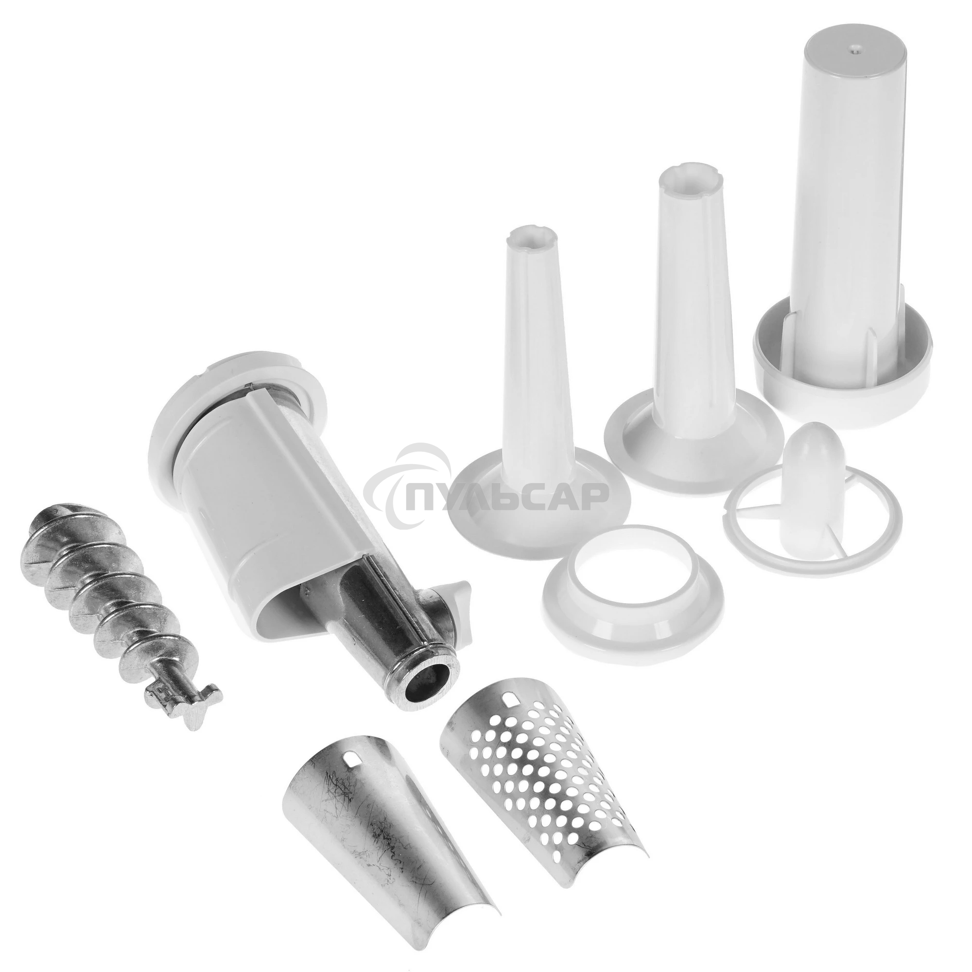 Мясорубка электрическая Аксион М641.04 белый, 2000 Вт