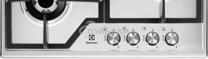 Встраиваемая газовая панель Electrolux CGS6436BX