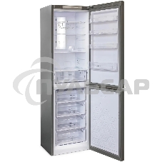 Холодильник Бирюса Б-I980NF нержавеющая сталь двухкамерный 240/130л морозилка снизу, No Frost