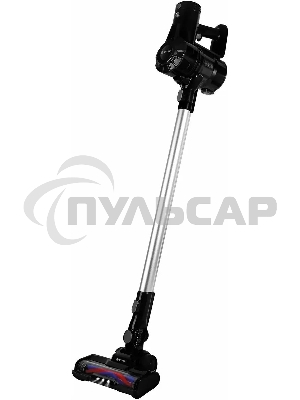 Пылесос Vitek Starlight VT-8143 черный/серебристый, питание от аккумулятора, 35 Вт, уборка сухая, пылесборник 0.6 л, работа от АКБ max 30 мин