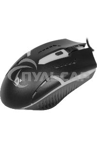 Мышь проводная Defender Hit MB-601 черный, 1200 dpi, USB, кнопки - 4