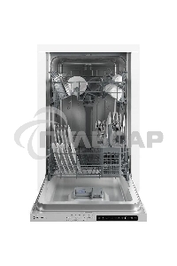 Встраиваемая посудомоечная машина Indesit DIS 1C59, белый, 44.8 см, 10 компл., 48 дБ, класс A