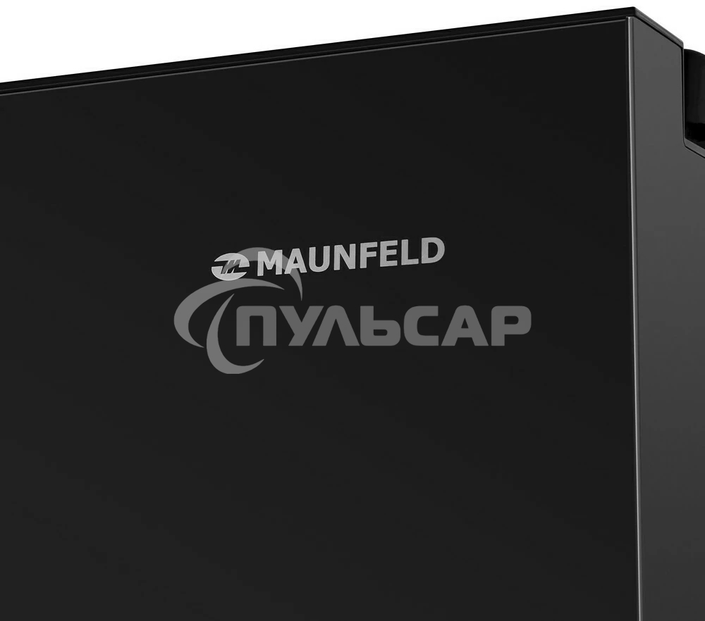 Холодильник Maunfeld MFF177NFB Slim Inverter черный двухкамерный 352/198л морозилка слева, No Frost, Side by Side