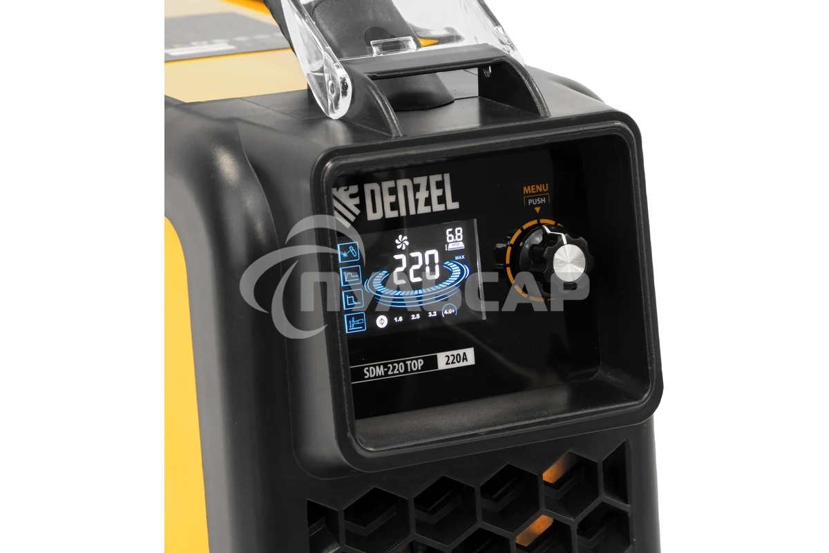 Аппарат инвертор. дуговой сварки SDM-220 Top, 220 А, ПВ 60% Denzel