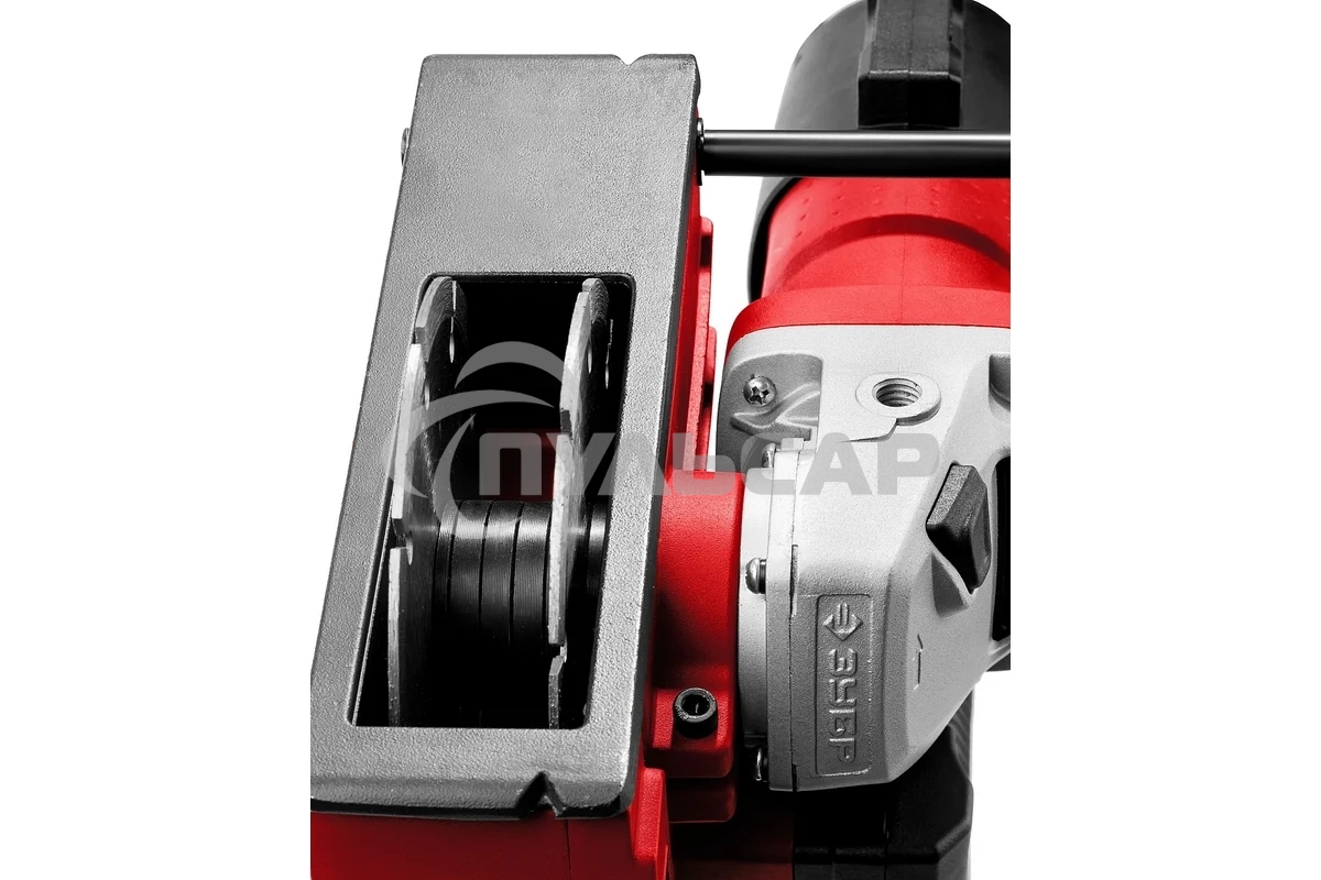 Штроборез ЗУБР ЗШ-30-1200 Тглубина паза 30 мм, 125 мм, пылезащита, подключение пылесоса,1200 Вт