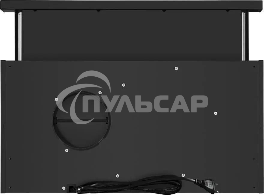 Вытяжка телескопическая HOMSair Flat 60 черный, 60 см, 520 куб. м/ч, 47 дБ