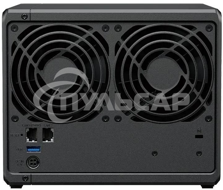 Сетевое хранилище Synology DiskStation DS425+ черный (Intel J4125/2Gb/4(3.5