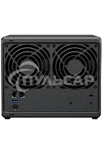 Сетевое хранилище Synology DiskStation DS425+ черный (Intel J4125/2Gb/4(3.5