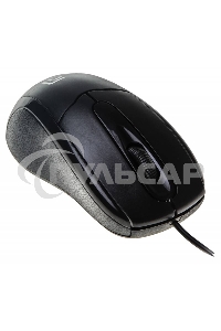 Мышь проводная Oklick 305M черный, 1000 dpi, USB, кнопки - 3