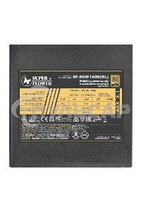 Блок питания Super Flower Power Supply Leadex III Gold SF-850F14GE(GL), 850W, ATX 3.1, 140мм, 8xSATA, 3xPCI-E(6+2), 1x12VHPWR(12+4), APFC, 80 PLUS Gold, Full Modular