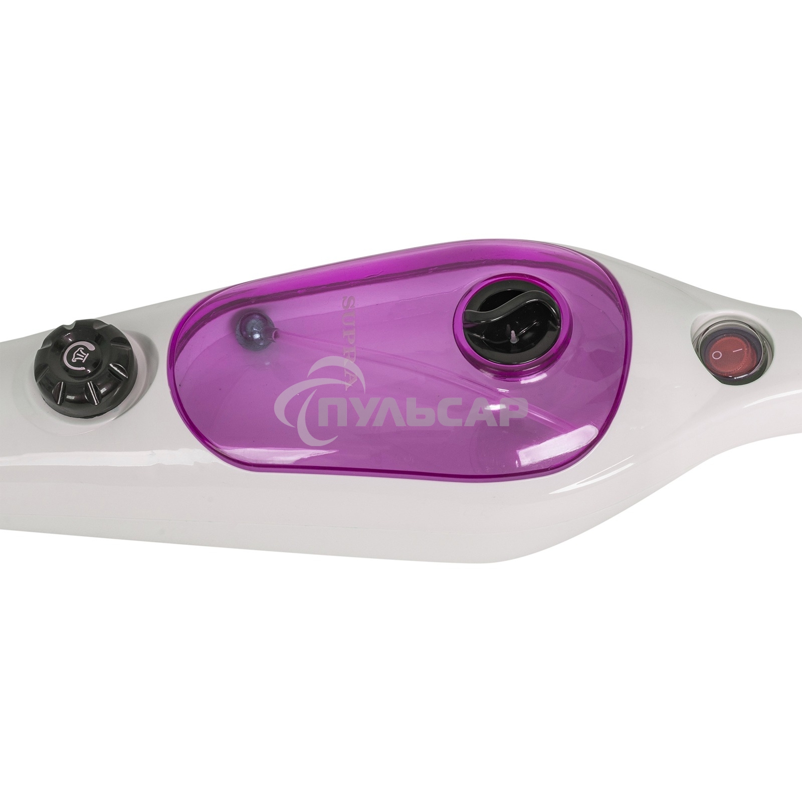 Паровая швабра SUPRA SMS-307, 1700Вт, белый/розовый