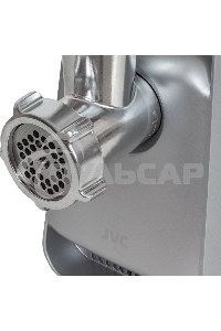Мясорубка электрическая JVC JK-MG124 2000 Вт, белый с серым