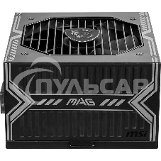 Блок питания MSI MAG A650BN, 650Вт, 80 PLUS Bronze, 120мм, черный