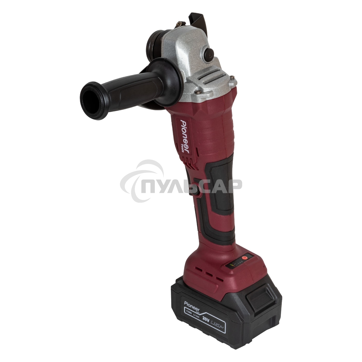 Угловая шлифовальная машина аккумуляторная Pioneer