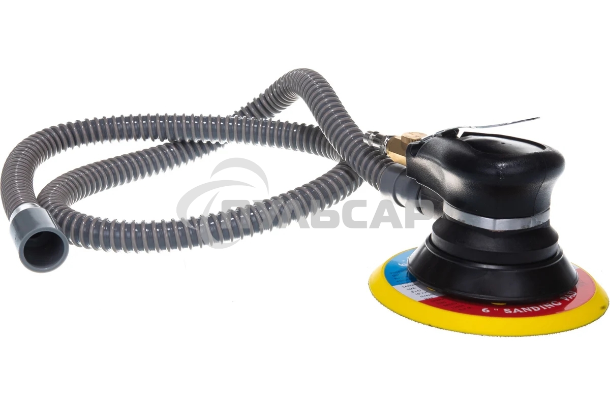 Пневмошлифмашина орбитальная SR150CV с пылеотводом c набором (140л/м_9000об_мин_6.3 бар_150мм) 100182