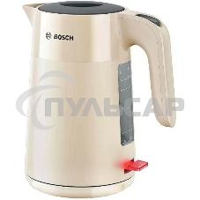 Чайник электрический Bosch TWK 2M167 бежевый, 1,7 л, 2400 Вт Чайник электрический Bosch TWK 2M167 бежевый, 1,7 л, 2400 Вт