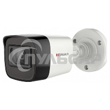 Уличная цилиндрическая аналоговая камера HiWatch DS-T280(B)(2.8мм), 1920х1080, 2 Мп, CMOS, до 20 м, IP66