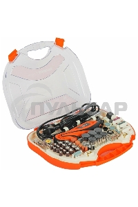 Гравер электрический PATRIOT EE 111 с гибким валом, 140Вт, 210 насадок в комплекте, кейс