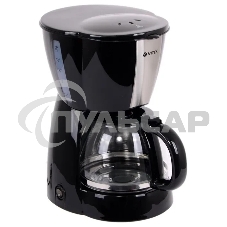 Кофеварка капельная Vitek VT-1506 ВК черный, молотый кофе, 0.7 л, 550 Вт