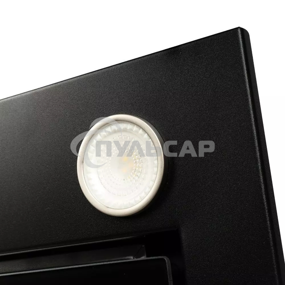 Вытяжка встраиваемая DeLonghi Cosetta 710 NB черная, 70 см, 1200 куб. м/ч, 63 дБ