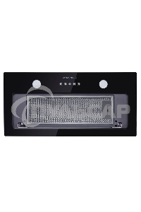 Вытяжка встраиваемая Maunfeld Trapeze 601GG черный, 60 см, 1150 куб. м/ч, 54 дБ