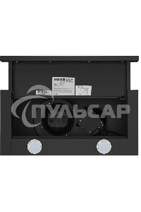 Вытяжка телескопическая HOMSair Flat 60 черный, 60 см, 520 куб. м/ч, 47 дБ