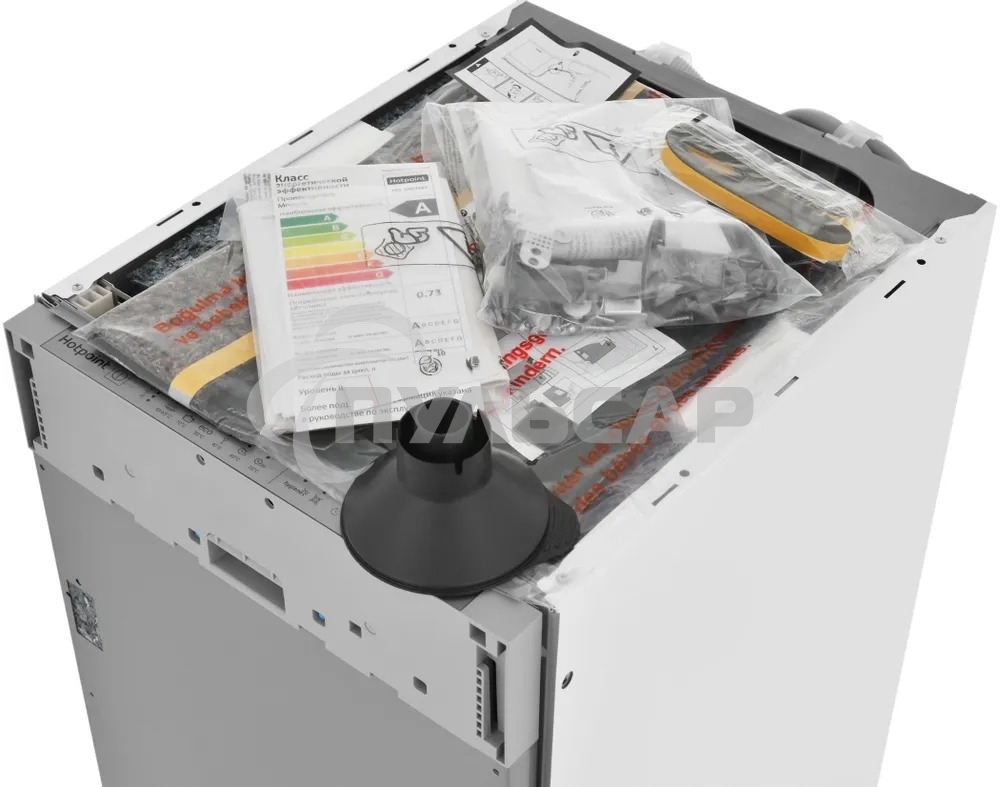 Встраиваемая посудомоечная машина Hotpoint HIS 1B69WS