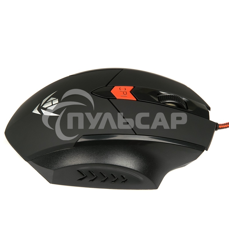 Мышь проводная Dialog MOG-11U Nakatomi Gaming - 6 кнопок + ролик, USB,черная